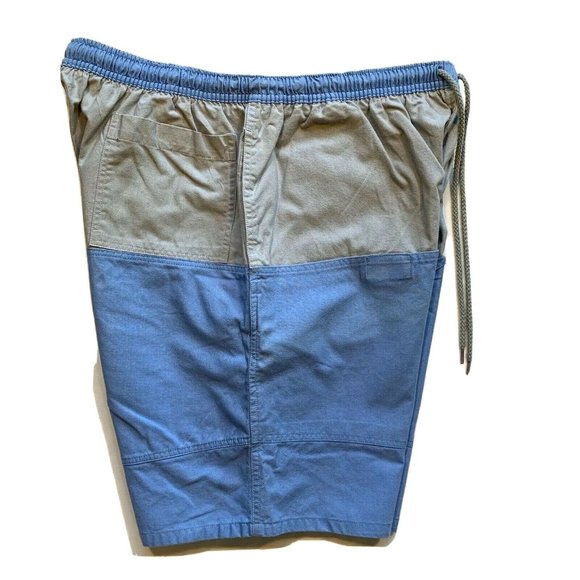 Van Heusen Board Shorts Swim Trunks Mens L (38-40) Lined Color Block Surf Beach - Picture 3 of 12